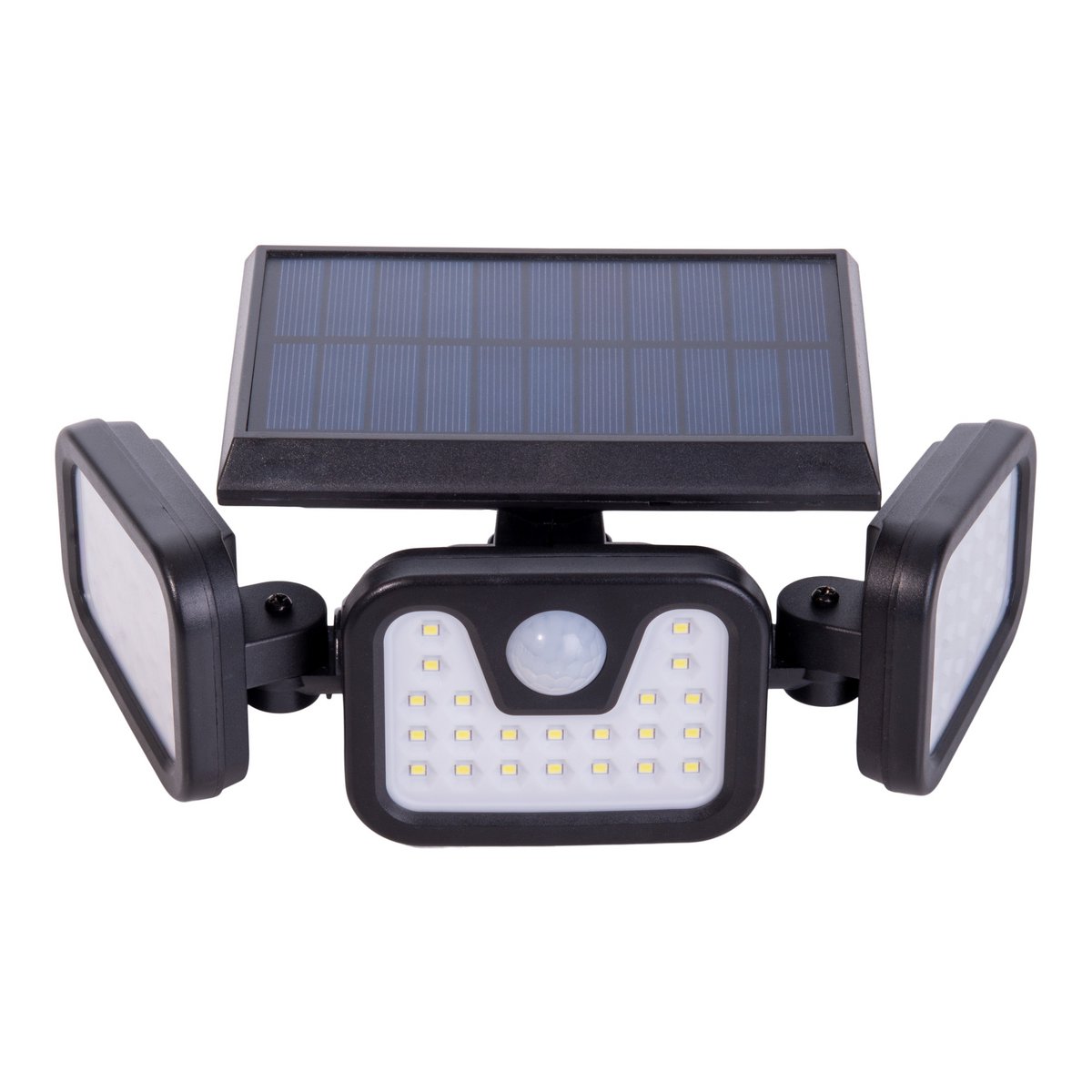 LED Solar Buitenwandlamp "Pacita", multifunctionele lamp buitenwandlamp gemaakt van plastic in zwart, 28,3 x 13,5 x ca.