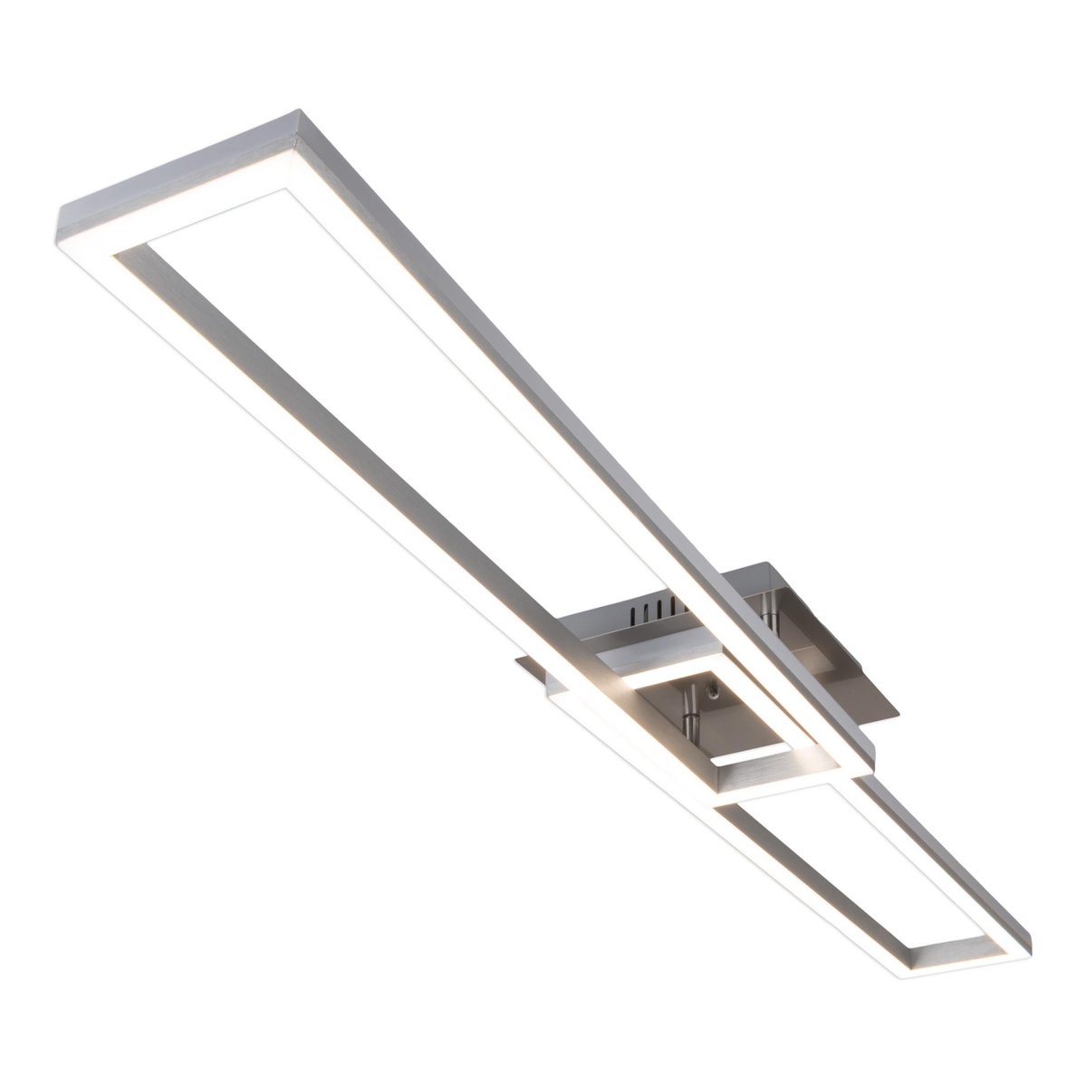 LED CCT-plafondlamp + RGB-backlight "Bantry" met veel functies, 115 cm lang, inclusief afstandsbediening