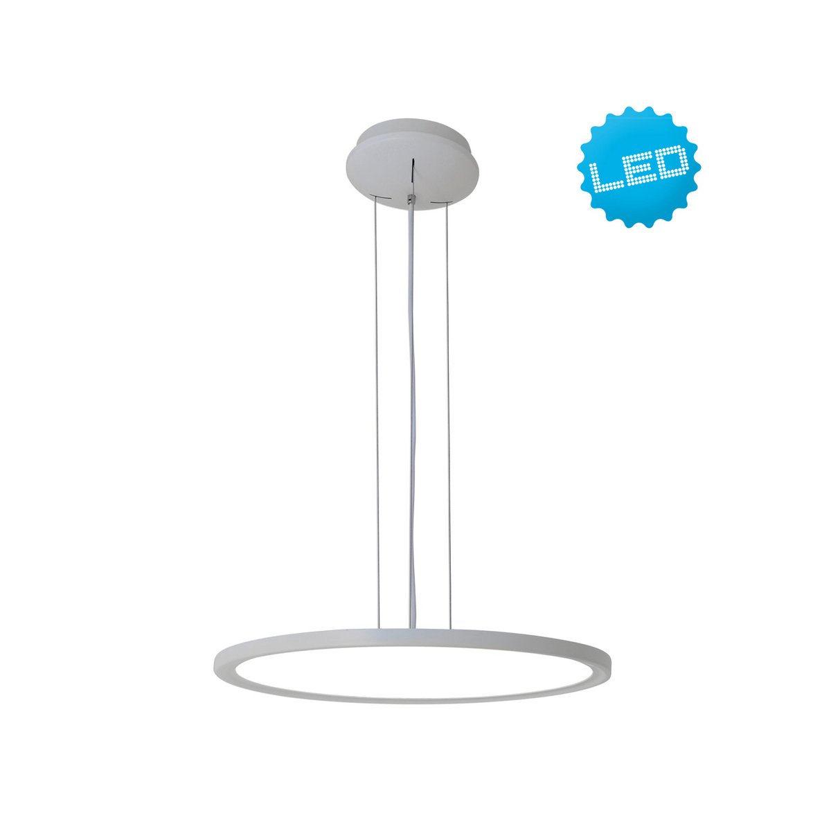LED hanglamp "Frisbee" D: 40 cm