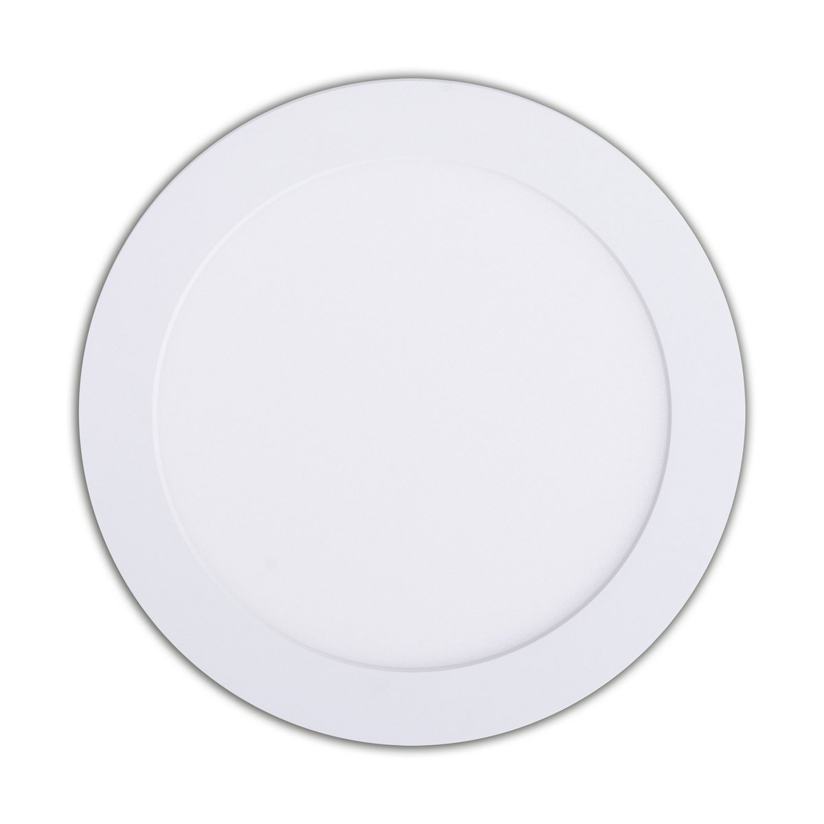 LED-plafondlamp "bonus" Ø21,7 cm, functionele lichtinstallatie en structuur mogelijk, plafondlamp gemaakt van metaal en plastic in wit, met stevig ingebouwde LED's, waaronder CCT-kleurwisselaar