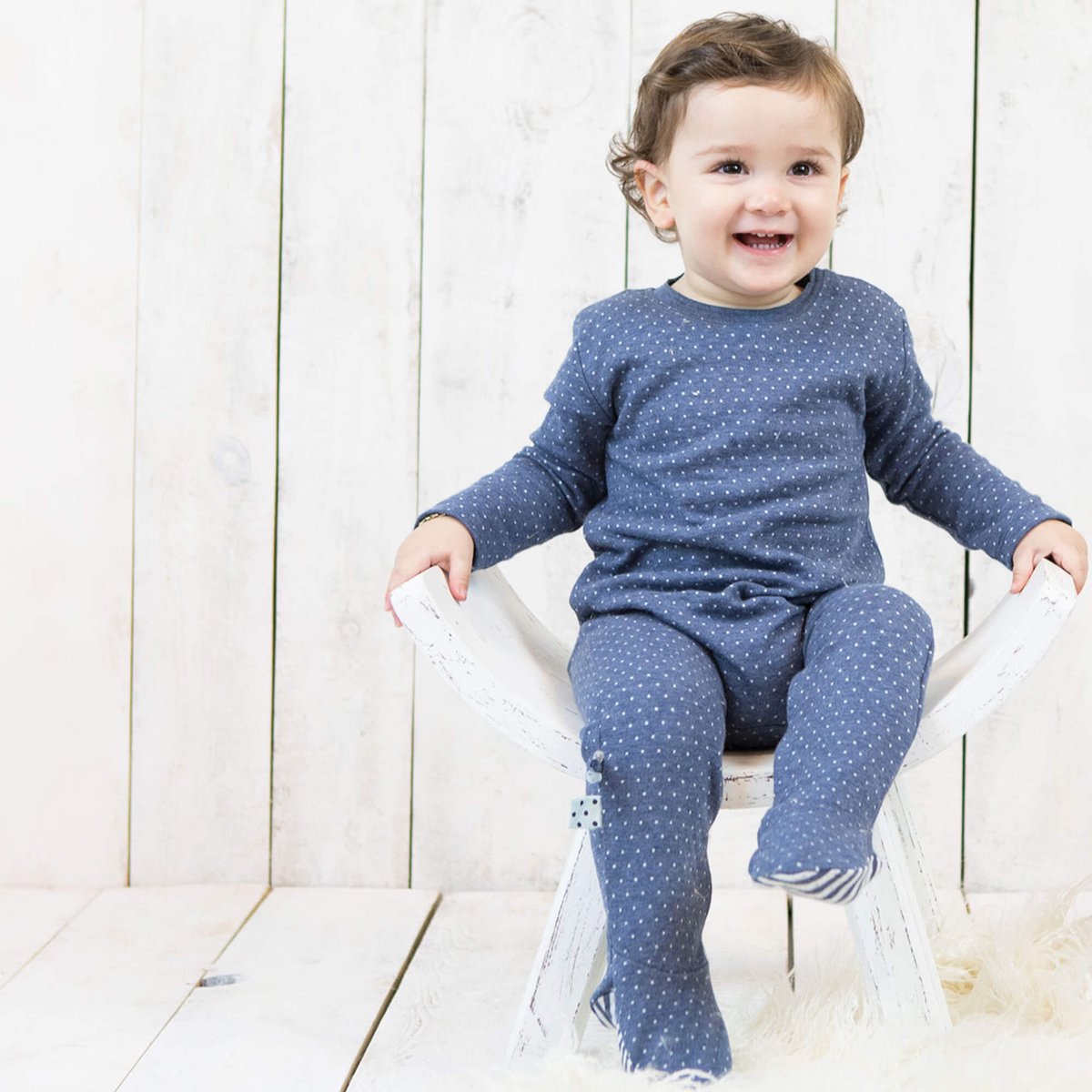 OrganicEra Biologisch slaappakje voor baby's, indigo