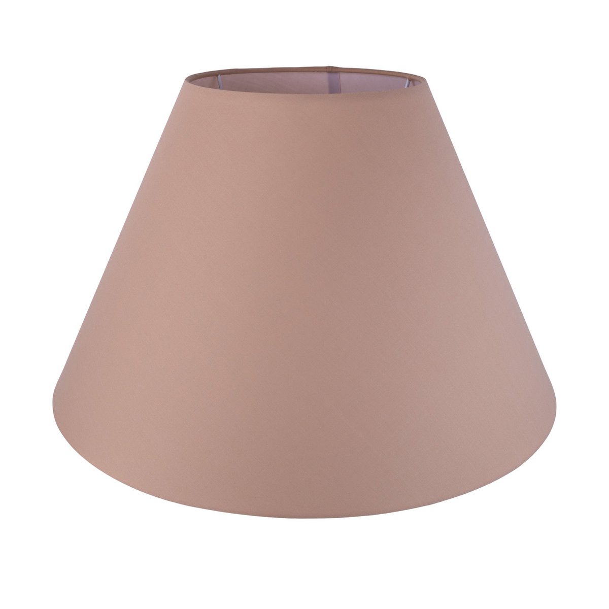 Lampenkap voor tafellichten "causia", Ø aan de onderkant 50 cm, Ø Top 22 cm, 33 cm hoog, polyester katoenen mengsel in wit