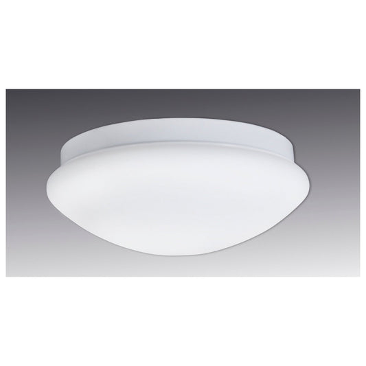 LED -plafondlicht "Genève" gemaakt van metaal en plastic in het wit, met stevig ingebouwde in LED's Ø ca. 30 cm