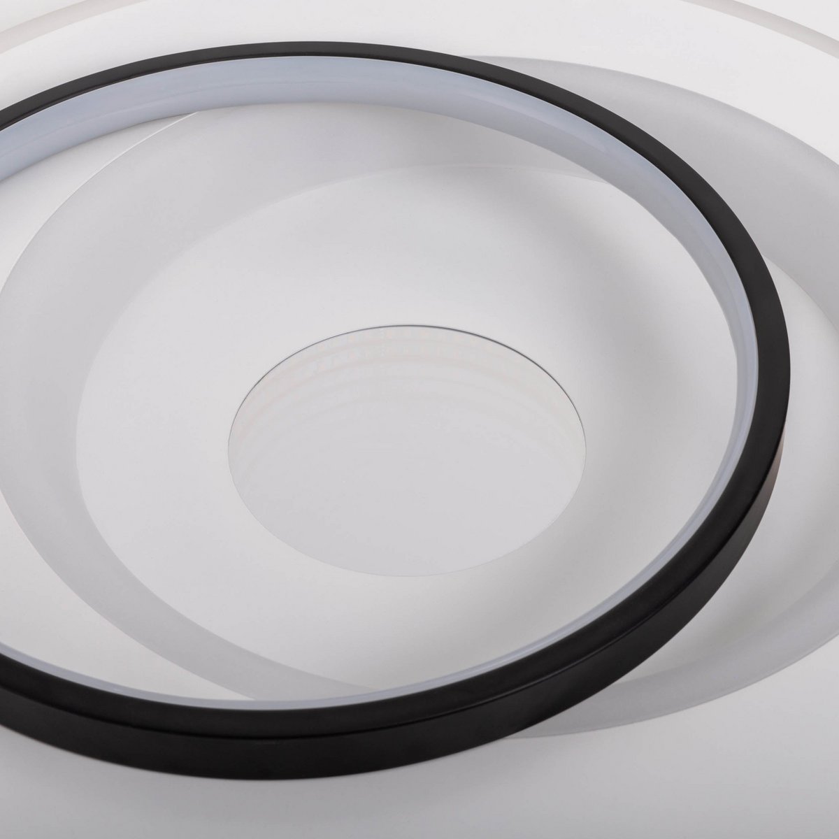 LED -plafondlicht 3D -effect "malea" Ø 49 cm, met veel functies, waaronder afstandsbediening