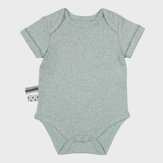 OrganicEra Organic S/S body voor baby's, aqua