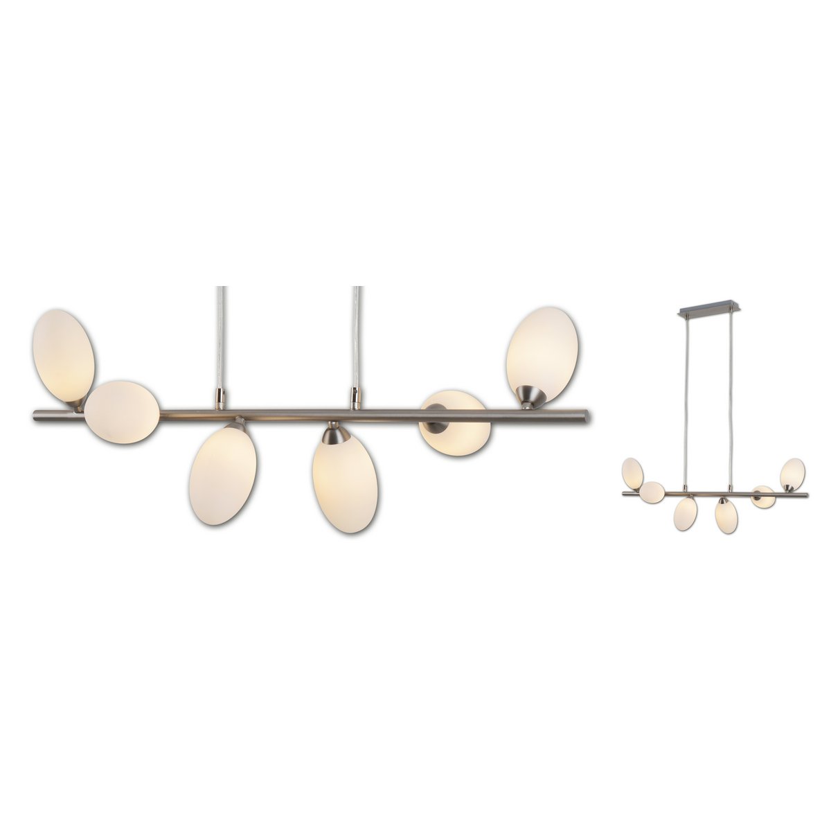 LED Pendelleuchte "Eleganza" 6flg. l: 80cm