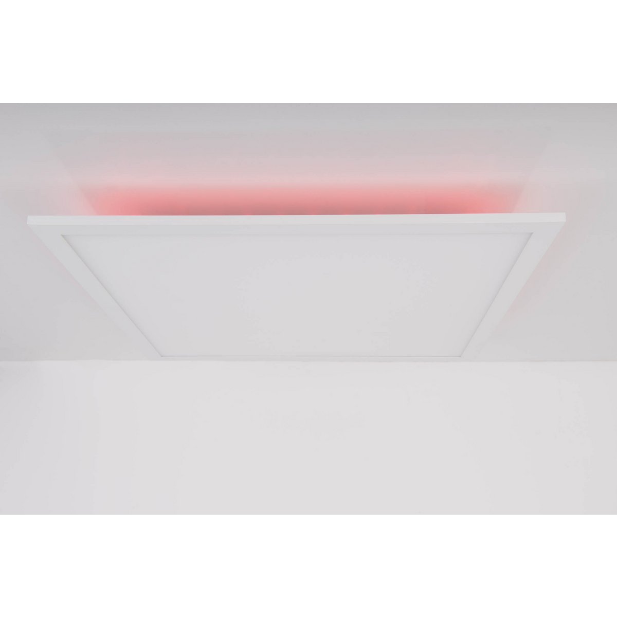 Smart Home LED -achtergrondverlichting Paneel zijlengte 45 cm, veel functies, transportlamp gemaakt van metaal en plastic, geïntegreerde LED's