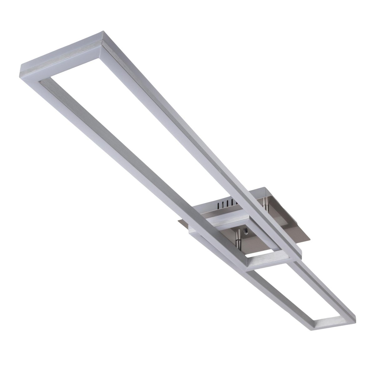 LED CCT-plafondlamp + RGB-backlight "Bantry" met veel functies, 115 cm lang, inclusief afstandsbediening