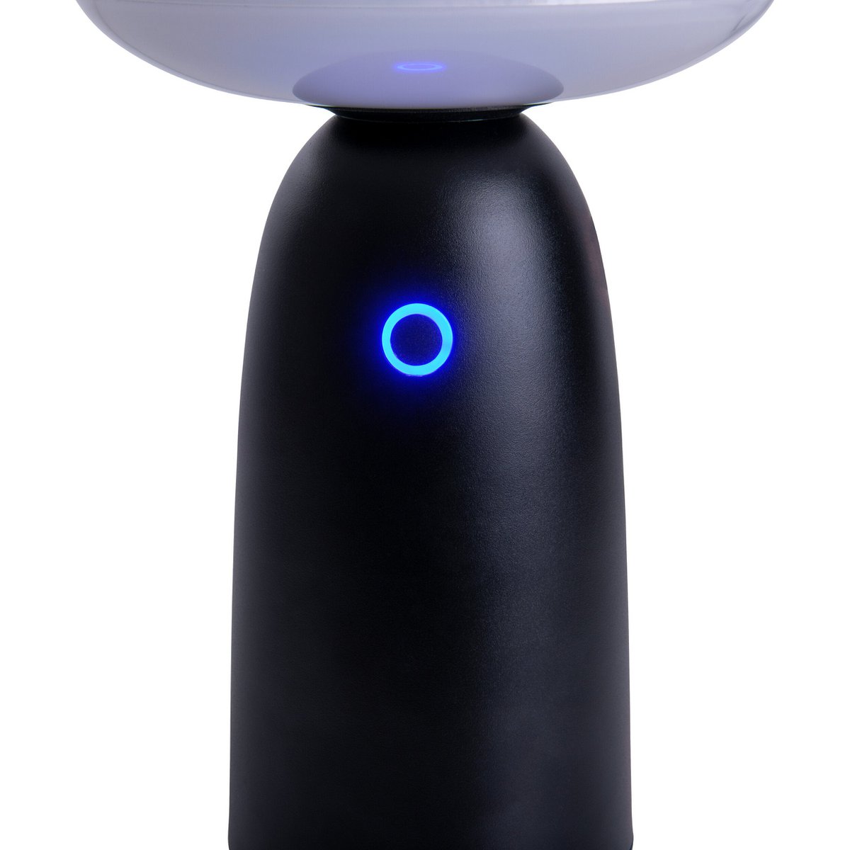 LED Solar Light "ADA" zwart voor buiten, LED -tafellamp gemaakt van metaal en plastic 22,5 x 16 cm