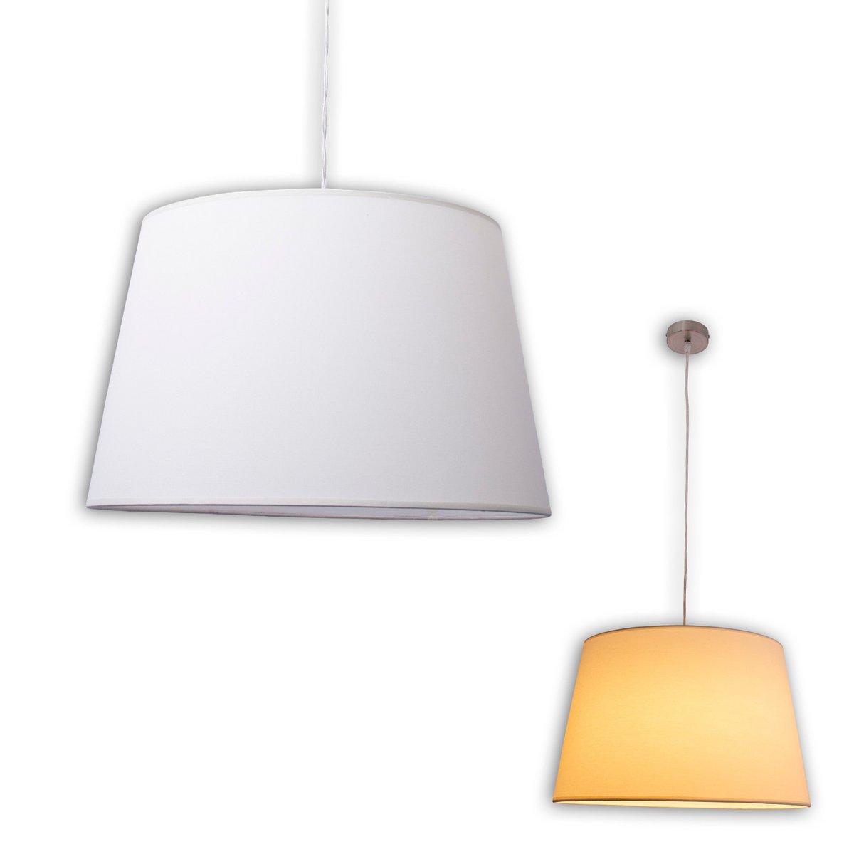 Hanger lamp "bologna" beige