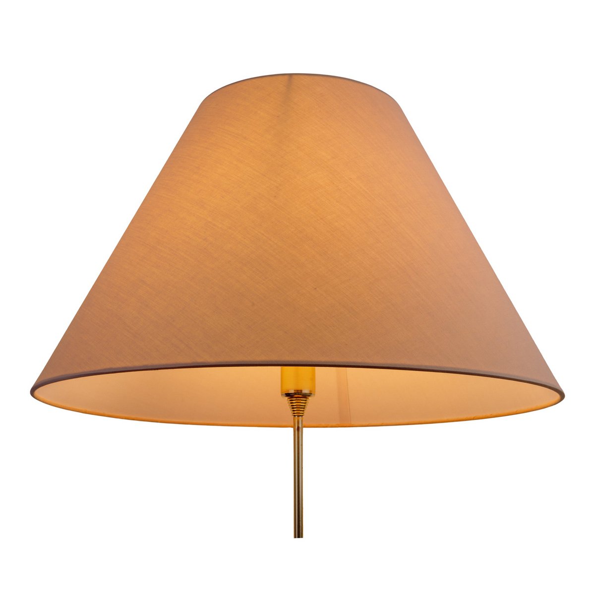 Lampenkap voor tafellichten "causia", Ø aan de onderkant 50 cm, Ø Top 22 cm, 33 cm hoog, polyester katoenen mengsel in wit