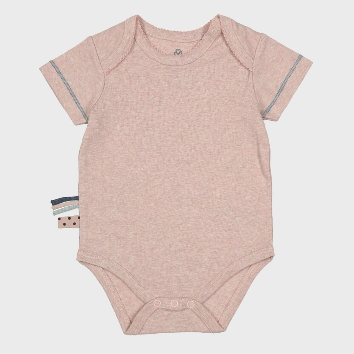 OrganicEra biologische baby-rompertje, roze