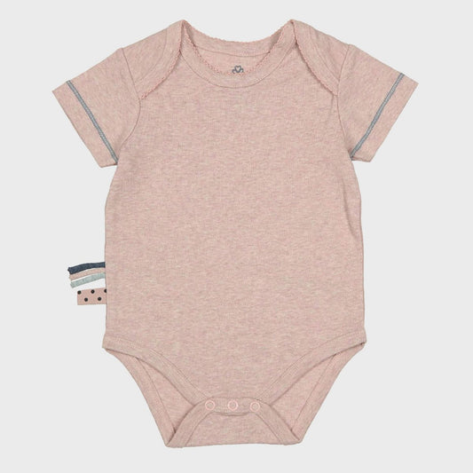OrganicEra biologische baby-rompertje, roze