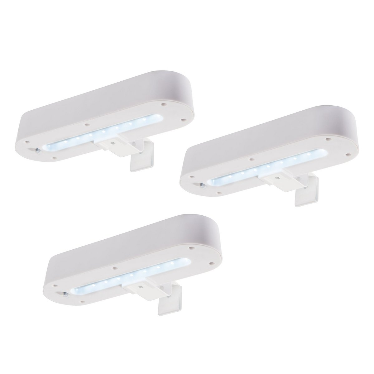 LED Solar Lamp "Garden Light" (3 Set) Wit