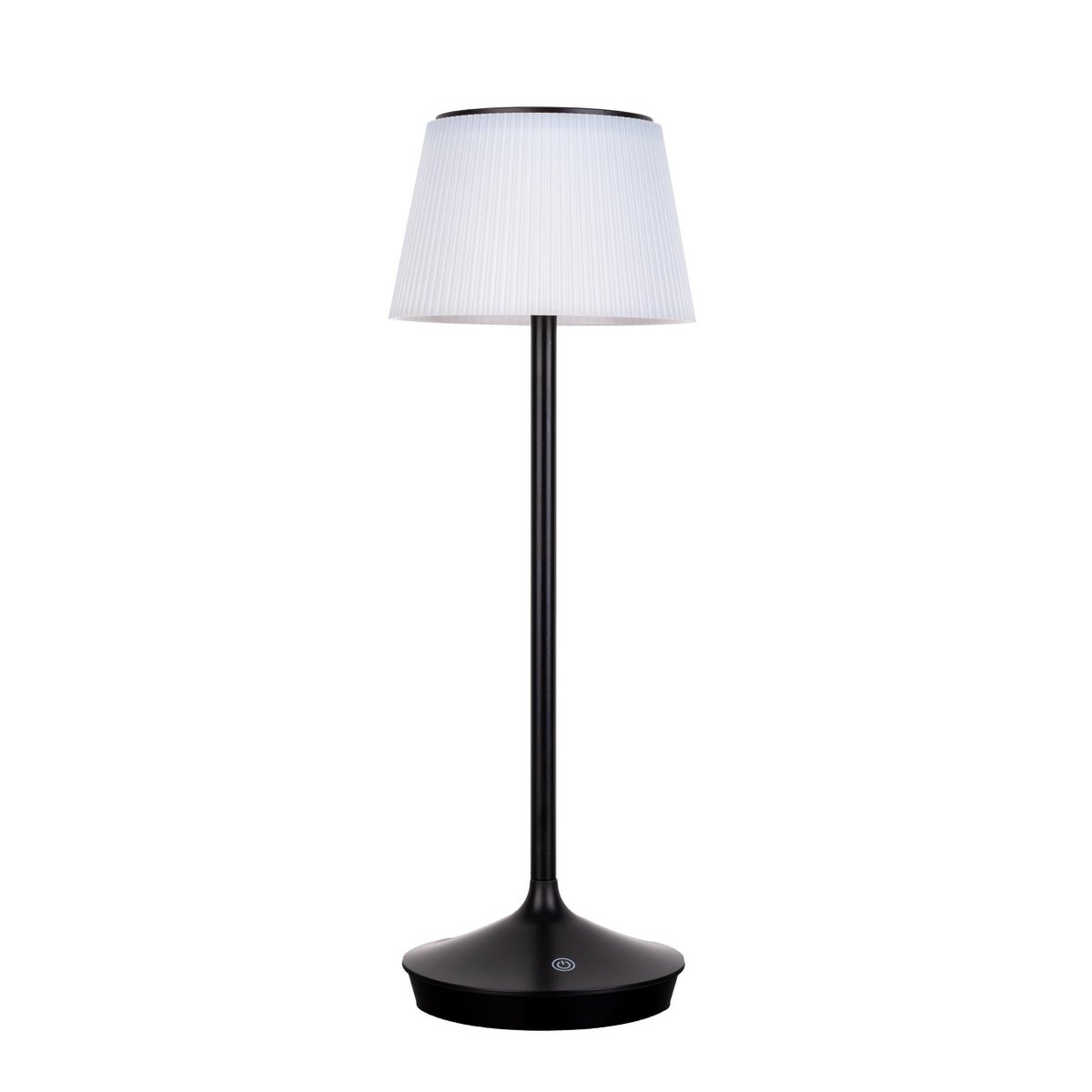 LED -licht "Emmi" voor buiten en binnen, tafellamp gemaakt van metaal en plastic, met stevig gebouwd -in LED's, LED -tafellamp voor balkon, terras, tuin, woonkamer, wintertuin, ca.