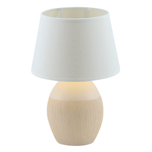 Keramische tafellamp "Tali" wit