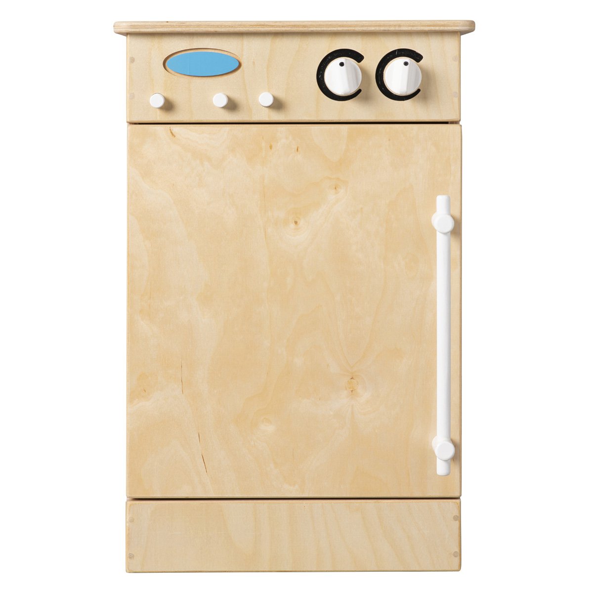 Van Dijk Toys houten speelgoed Vaatwasser voor kleuters - Naturel wit (Kinderopvang kwaliteit)