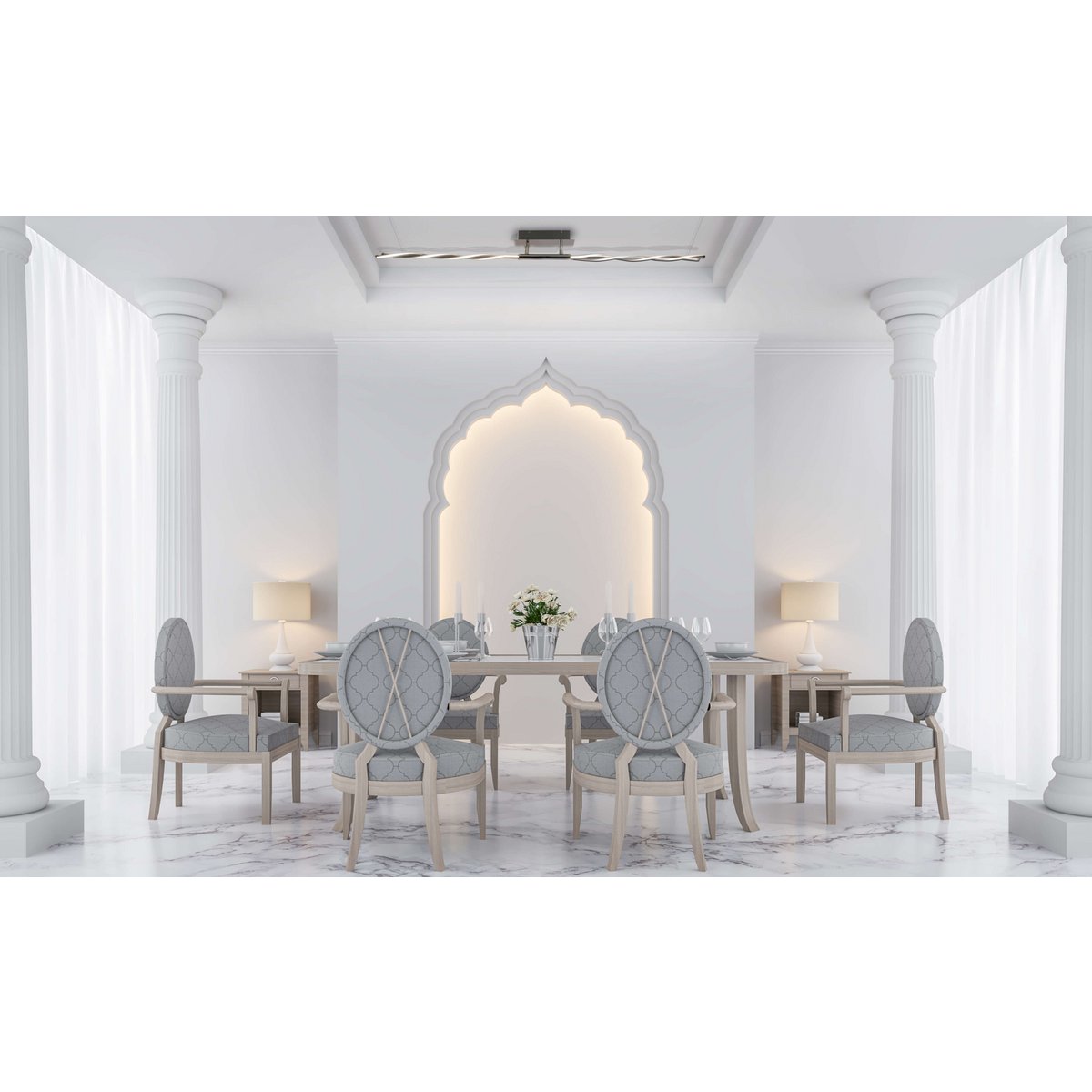 LED plafondlamp "Twist"