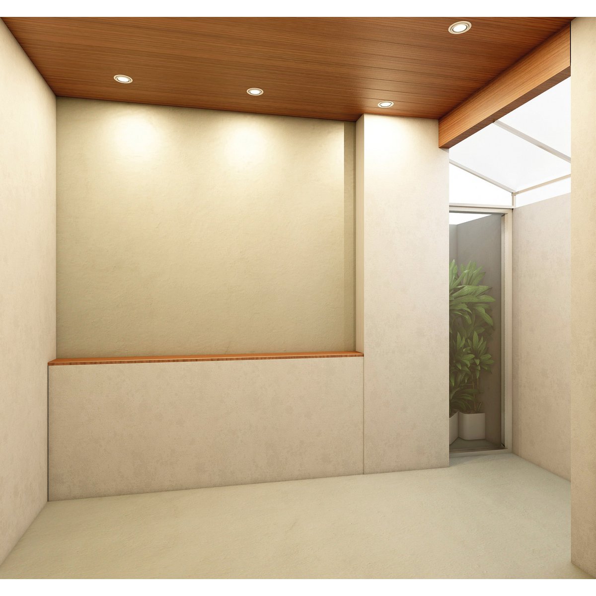 LED -installatieplek "Commmo" Ø 8,5 cm, 6,5 cm diep, gemaakt van metaal en Matt Acryl, 6 watt, warm wit