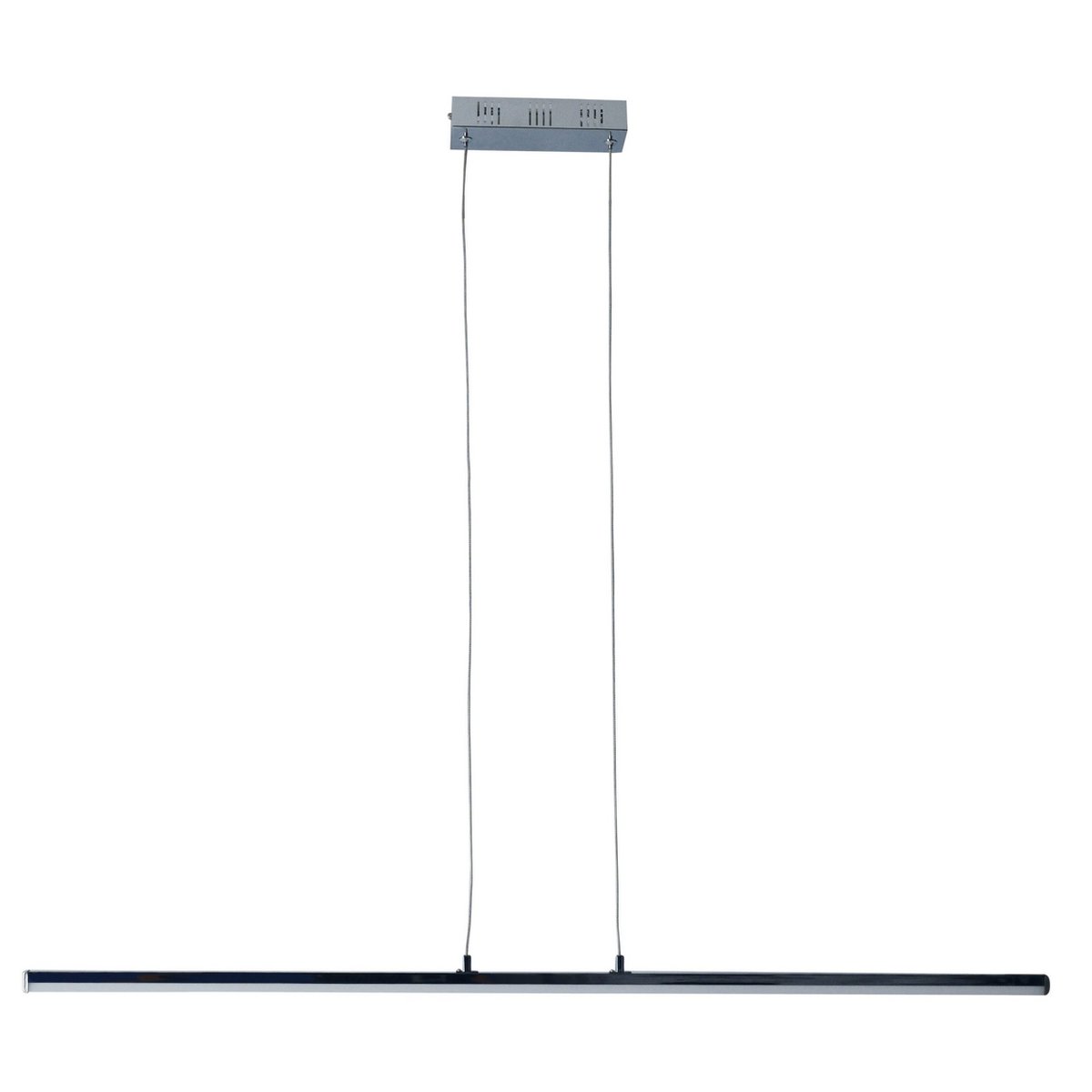 LED hanglamp "balk" gemaakt van metaal en plastic in stalen blank, met geïntegreerde LED