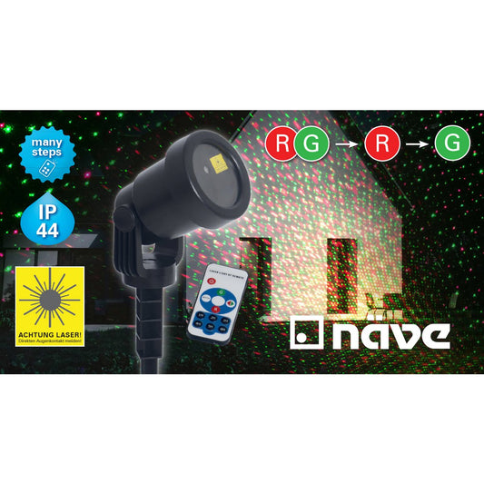 Laser buiten spion met projector, spies gemaakt van plastic, kleurrijk, met geïntegreerde LED, spotlight voor buiten