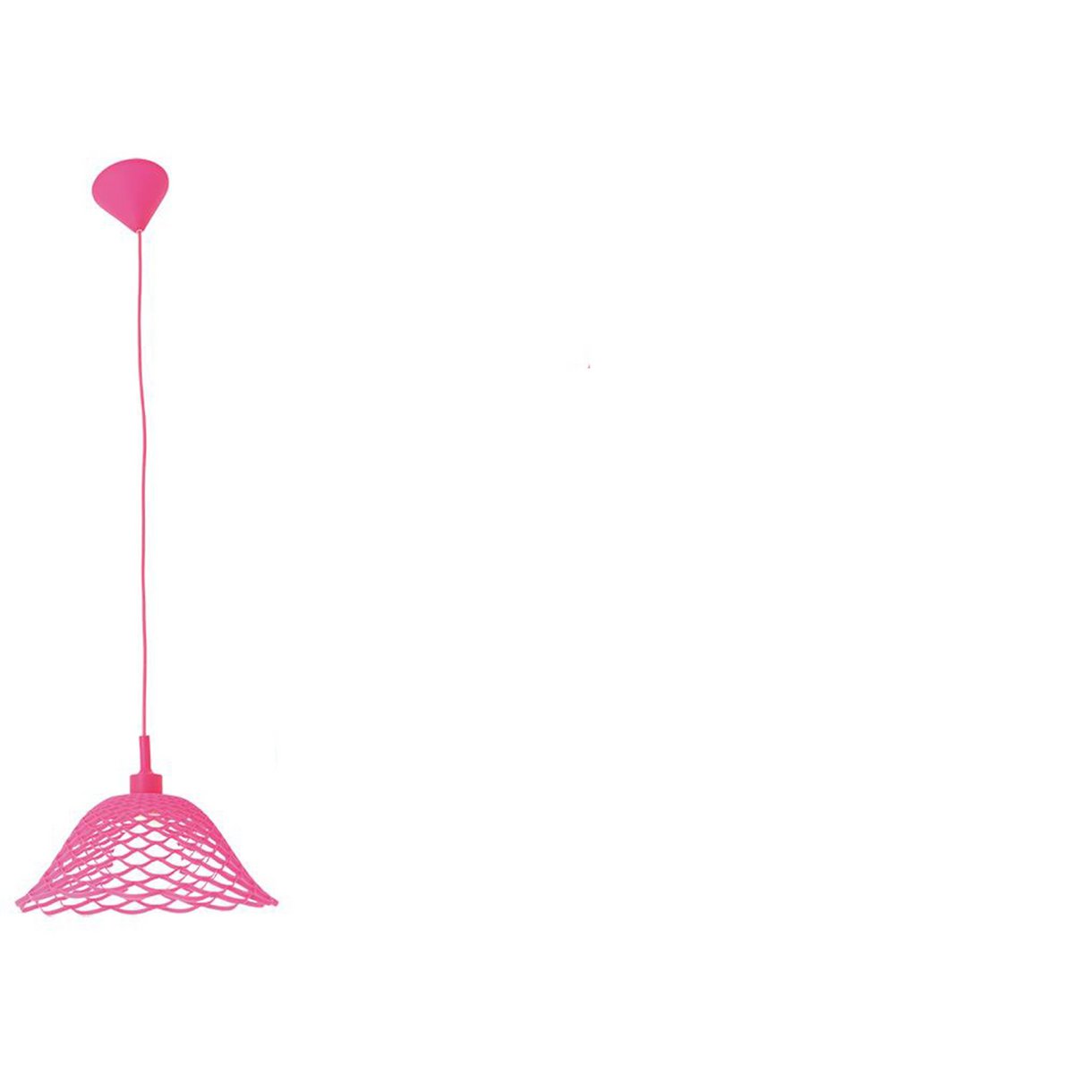 Siliconen hanger lamp "cera" in roze