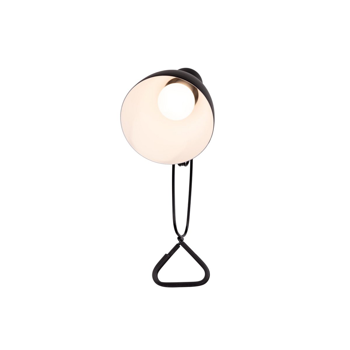 Klemtafels "Mara" Matt Schwarz voor E14 Max. 18 Watt, voor interieur, 28 cm hoog