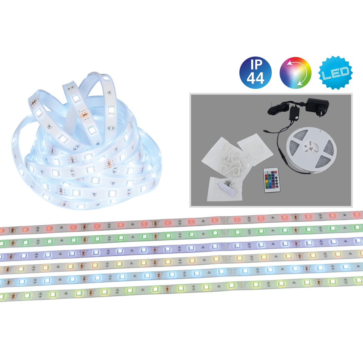 LED "Stripe" buiten 5 m RGB