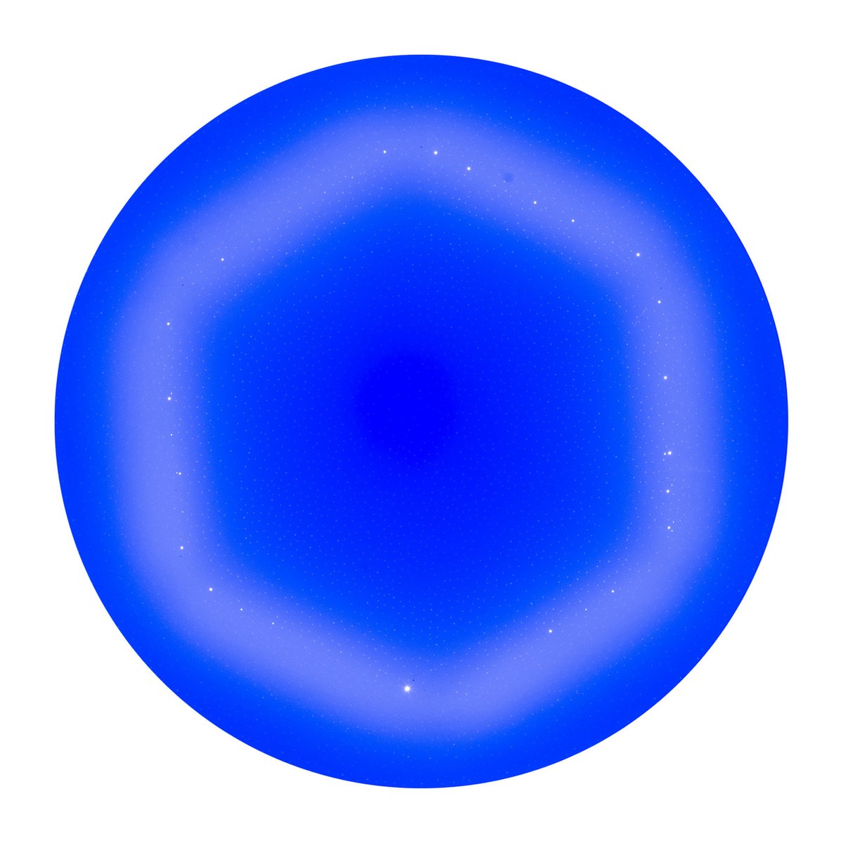 LED plafondlamp "Regenboog"