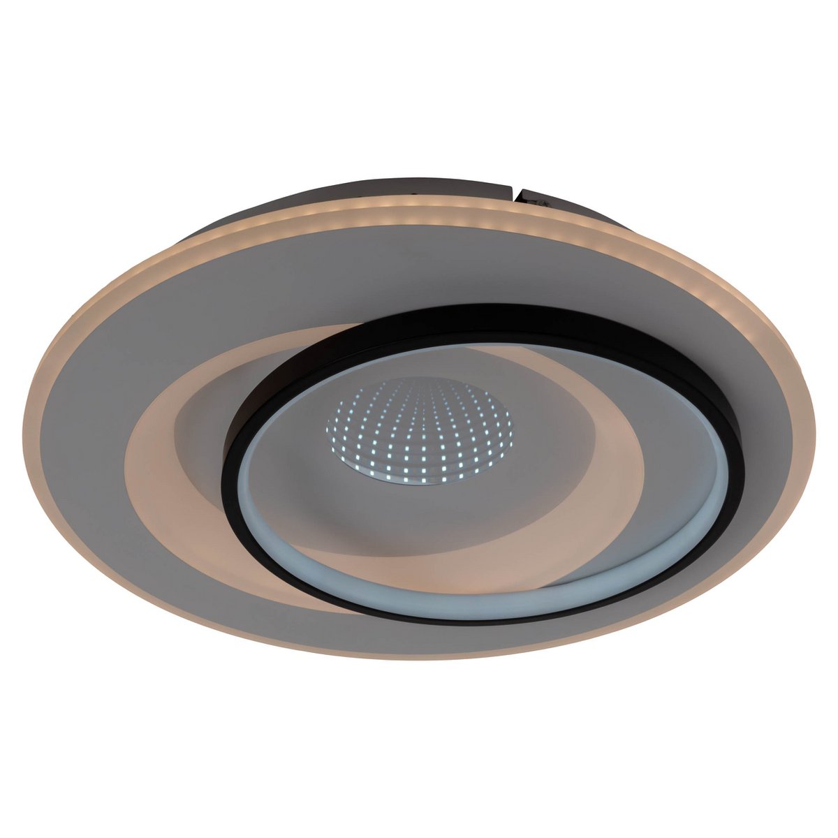 LED -plafondlicht 3D -effect "malea" Ø 49 cm, met veel functies, waaronder afstandsbediening