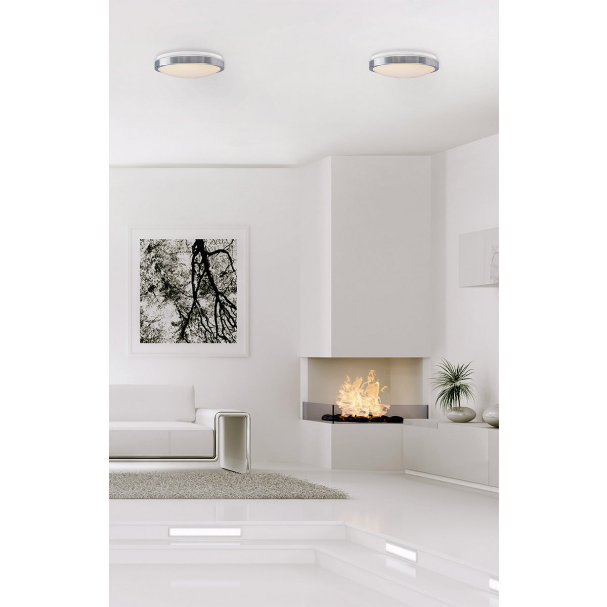 LED -plafondlicht "Londen" D: 34 cm