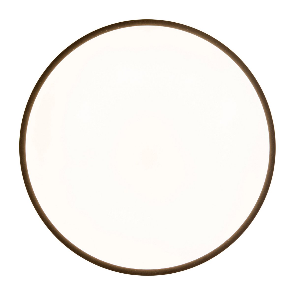 LED -plafondlamp "Irvine", metalen plafondlamp, wit, wit, met stevig ingebouwde LED's, voor eetkamer, woonkamer, hal of kantoor, Ø30,5 cm