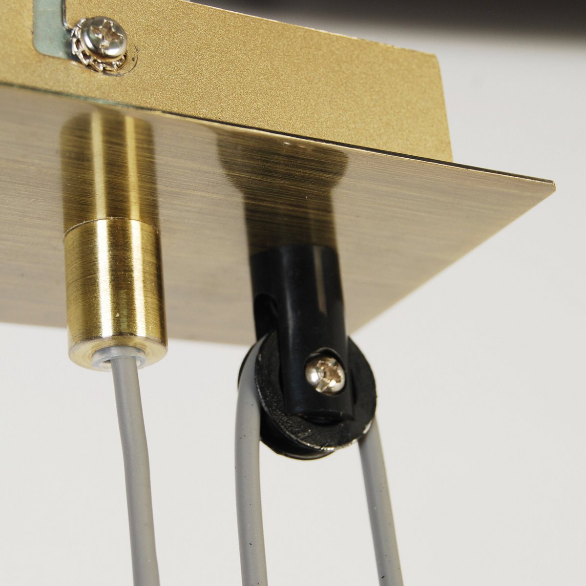 4 hanglamp "tilde", klassieke metalen slinger lamp in bruin en beige, met E27 -versies, hanglamphoogte verstelbaar en 86 cm lang, ideaal als eetkamerlicht