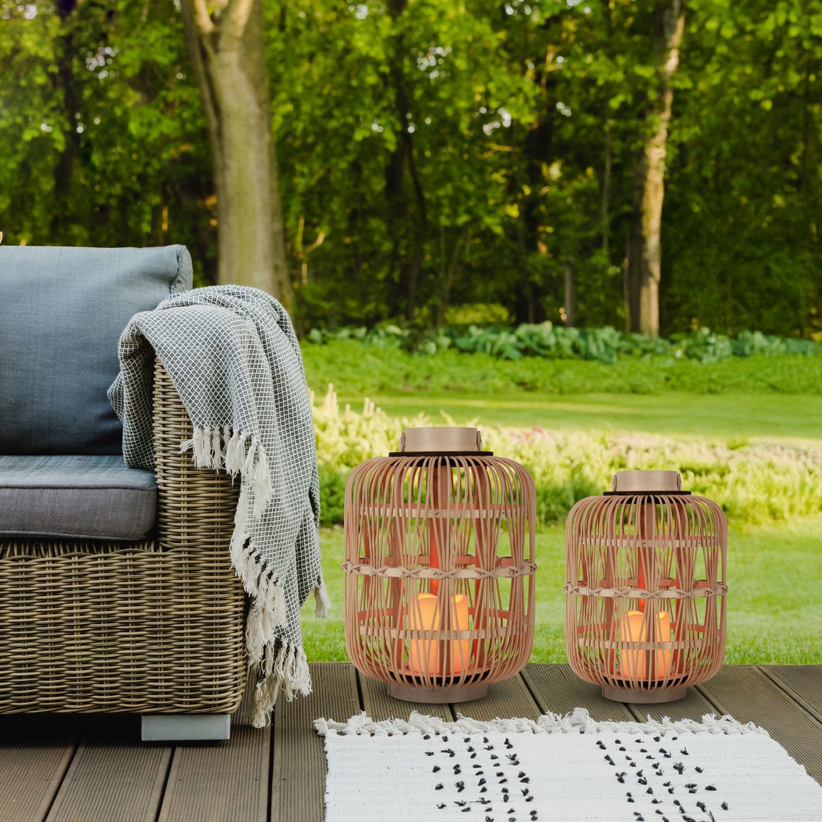 LED Decol Light "Korbinian" H: 42,5 cm