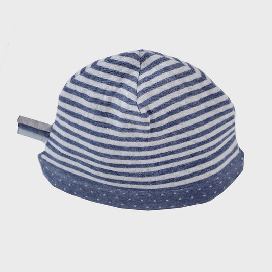 OrganicEra biologisch babymutsje, indigo