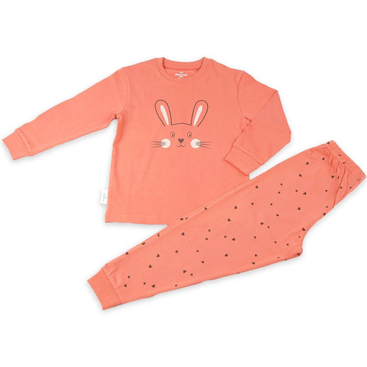Bunny F&D Pyjama Tiener | Roest Roze