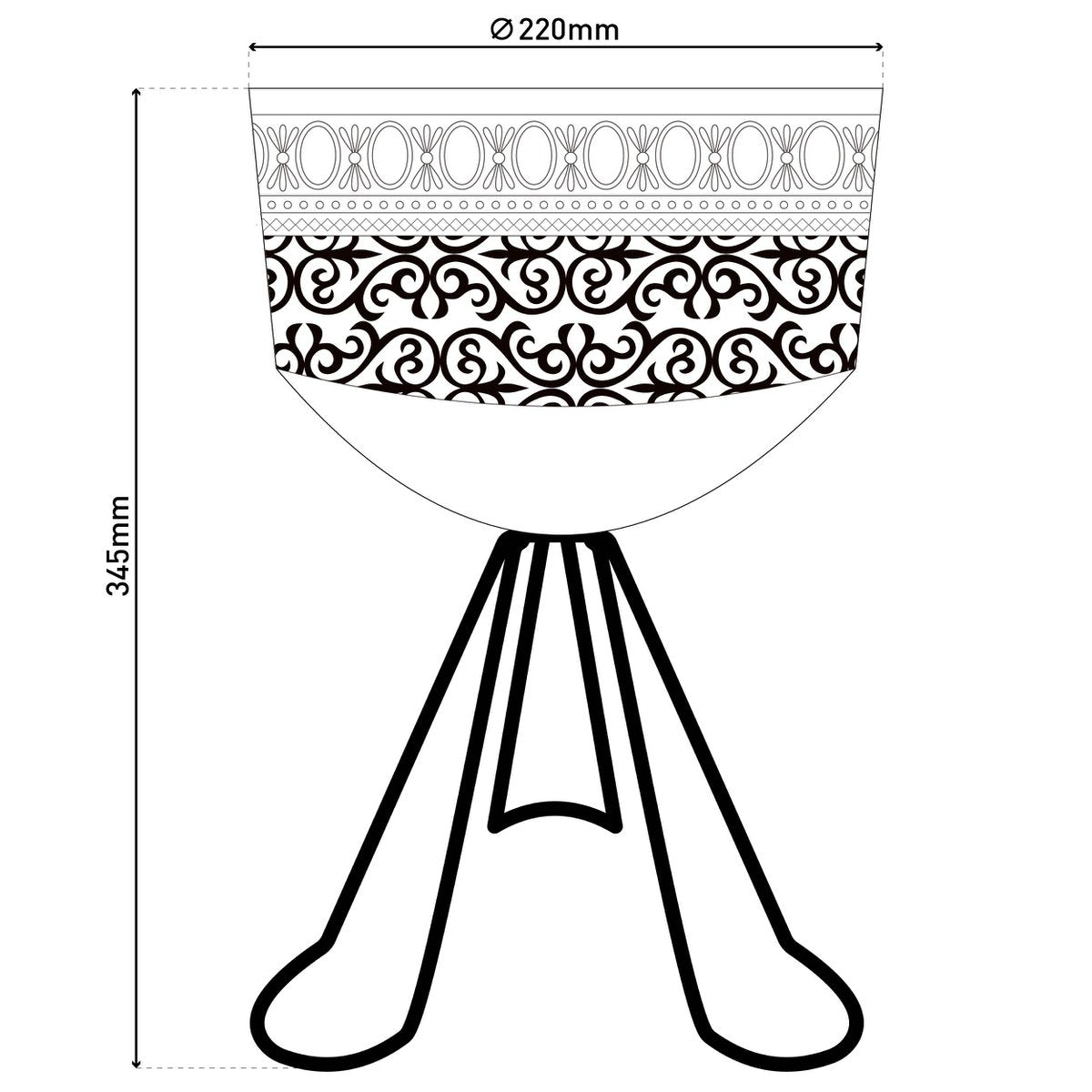 LED decoratief zonnelampje met een standaard, 34,5 cm hoog voor buiten, gemaakt van roestkleurig metaal en plastic, stevig geïnstalleerde LED's