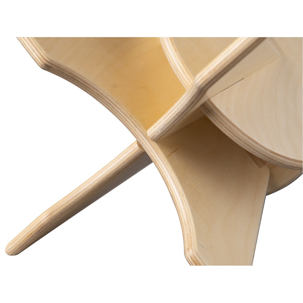 Van Dijk Toys houten Stoel Apollo voor Kleuters - Naturel ( kinderopvang kwaliteit)