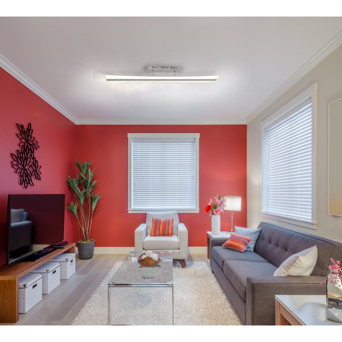 LED -plafondlicht "Tiara"