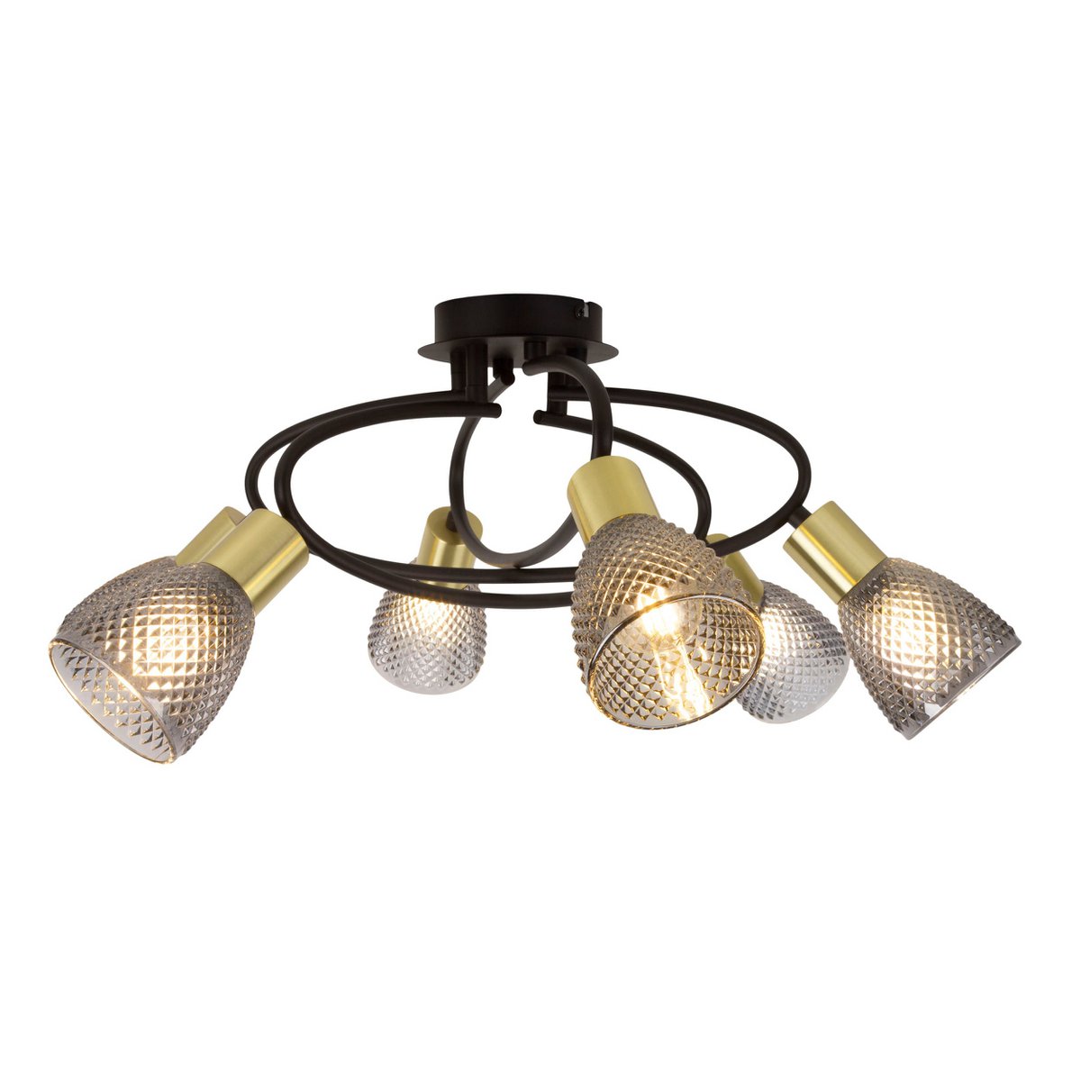 6 -Seater Spot plafondlamp "Lindita" exclusief illuminant