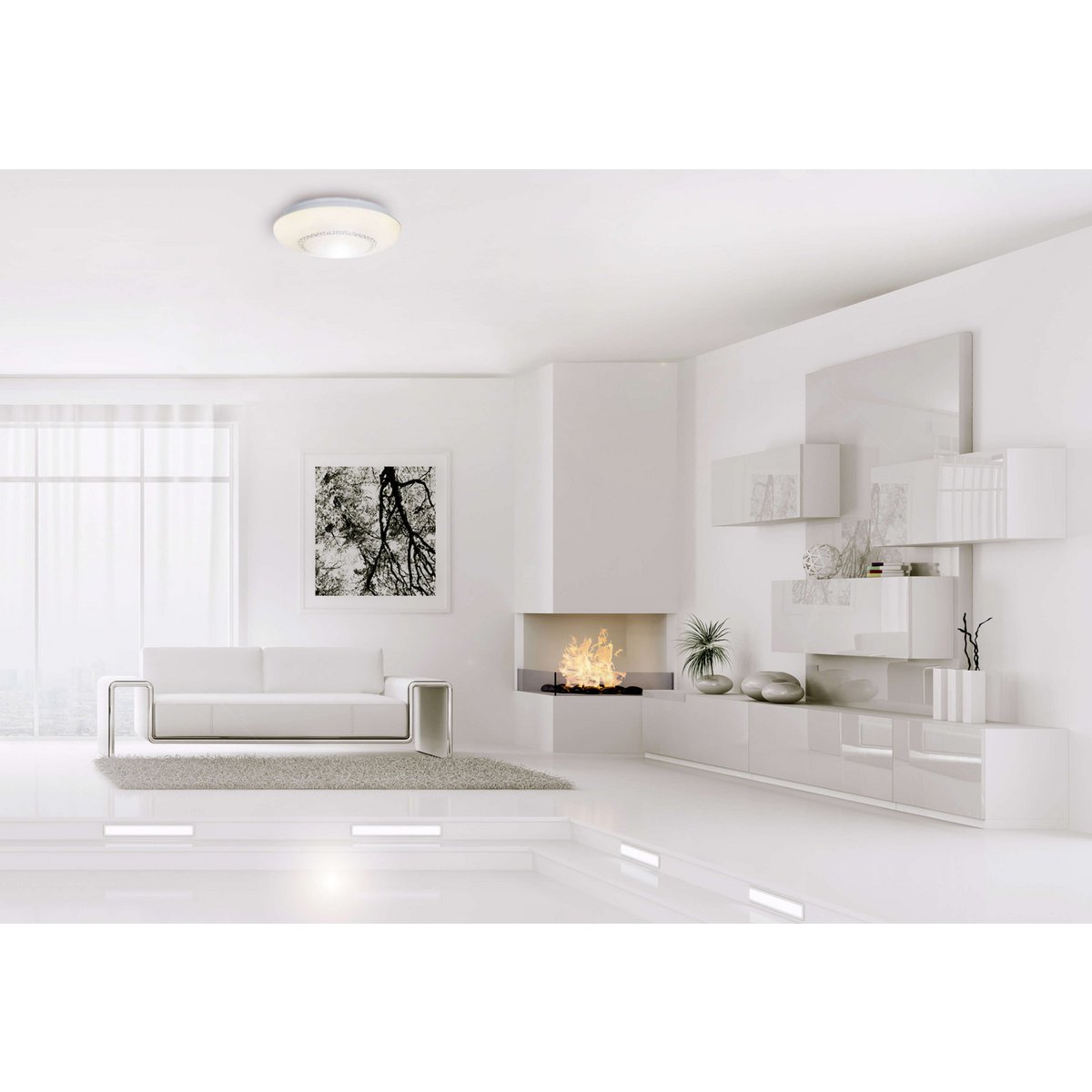 LED plafondlamp "Pilsen" d:41cm