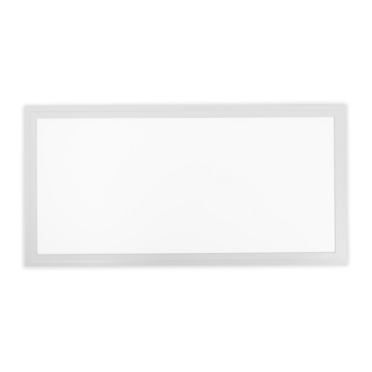 LED -assemblagepaneel "Nicola", montagelamp gemaakt van metaal en plastic met stevig ingebouwde LED's in neutraal wit, paneel voor interieurs 29,5 x59,5 cm