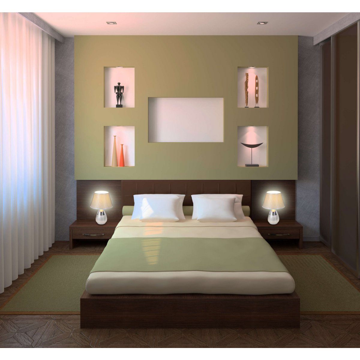 Metalen tafellamp "Grado" h: 44cm