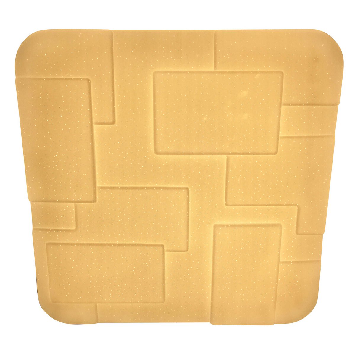 LED plafondlamp "Luxor" 54x54cm kristaleffect