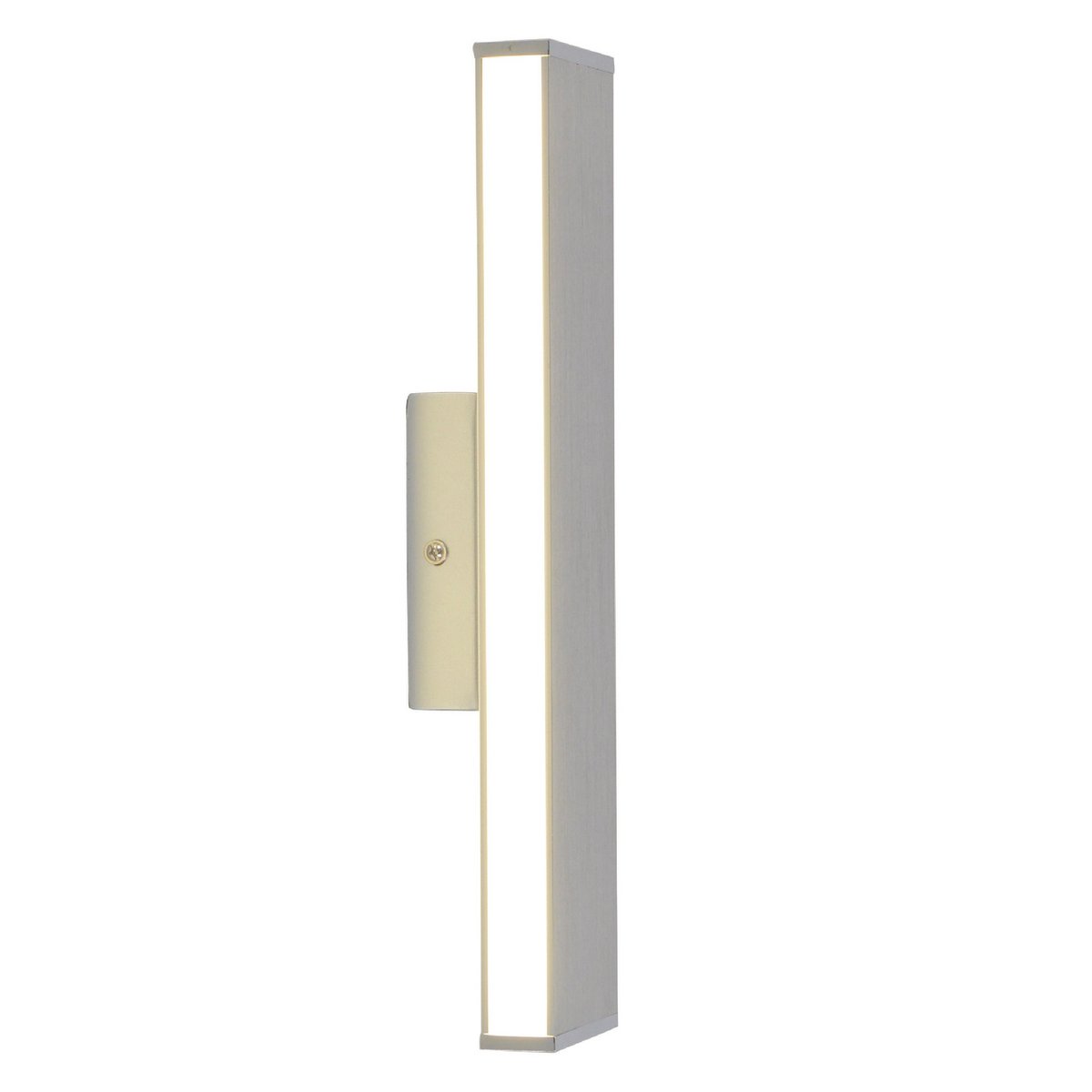 LED -wandlamp "Dubai", moderne wandlamp gemaakt van aluminium en plastic, stevig gebouwd -in LED's, 32 cm lang of hoog. Ideaal voor de verlichting van ingangen, gangen, voor het structureren van grote wandoppervlakken