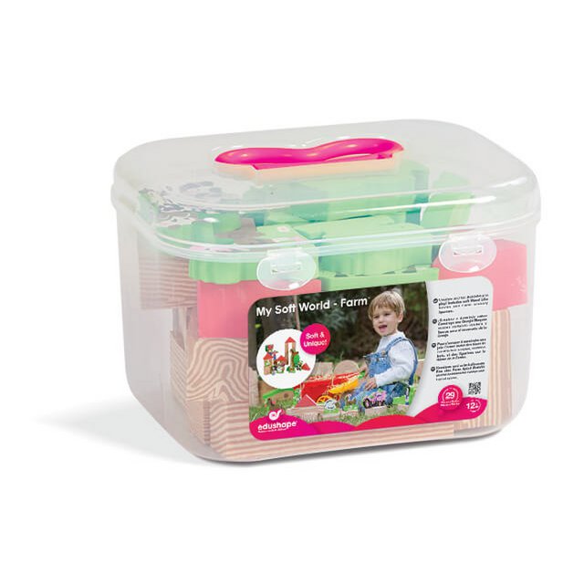 Edushape Foam blokken Mijn Zachte Wereld - Boerderij