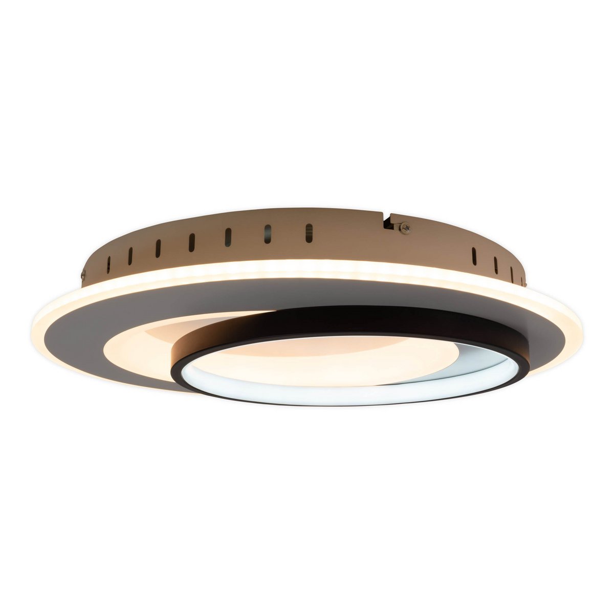 LED -plafondlicht 3D -effect "malea" Ø 49 cm, met veel functies, waaronder afstandsbediening