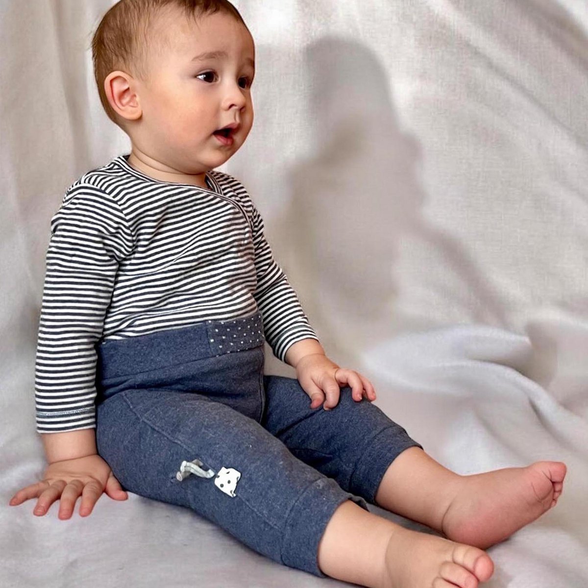 OrganicEra Biologische baby-joggingbroek, Indigo