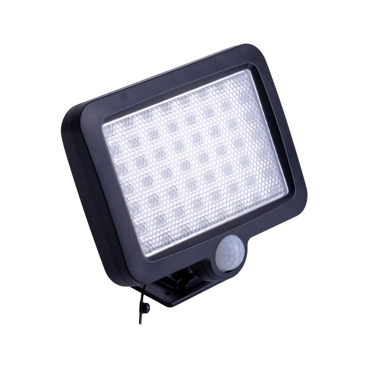 2 Set LED LED Solar Outer Wall Lamp "Pepe", voor buiten, wandlamp - Plastic in zwart, met geïntegreerde LED - wandlampen buiten