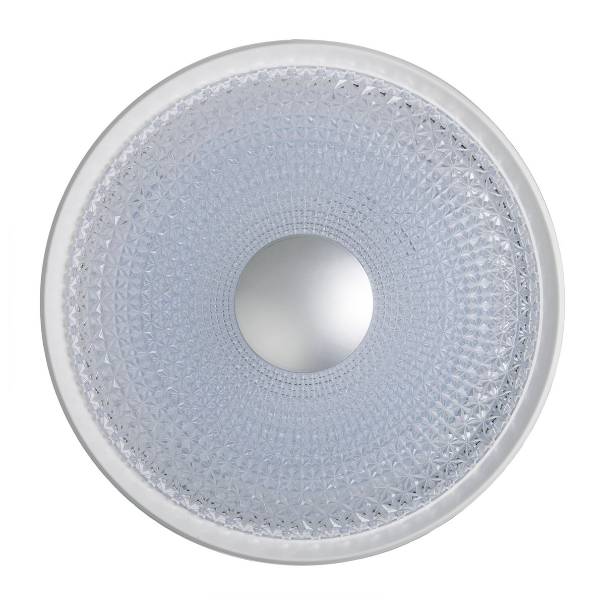 LED -plafondlicht "Boise" Ø 51 cm met veel functies, gemaakt van metaal en plastic, wit, met geïntegreerde LED's, verlichting voor woonkamers of kantoor
